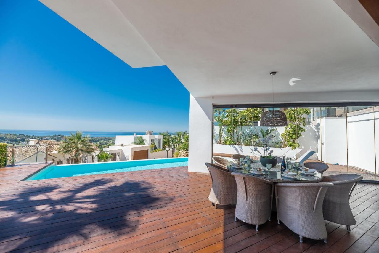 Vacation Marbella I Villa Paraiso The View, Infinity Heated Pool, Sea View, 24-7 Security, Golf Courses Estepona Exterior foto